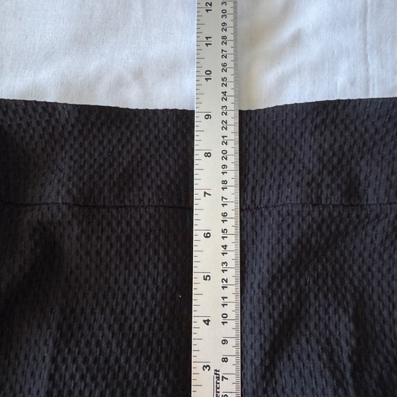 UP! Women's 6 Pull On Textured Casual Dress Legging‎ Pants Black Stretch Comfort - Picture 10 of 13